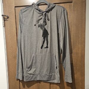 32 Degrees Gray Graphic Women's Hoodie